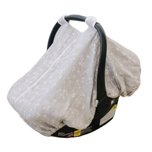 Bebe au Lait Muslin Car Seat Cover, Color: Prairie