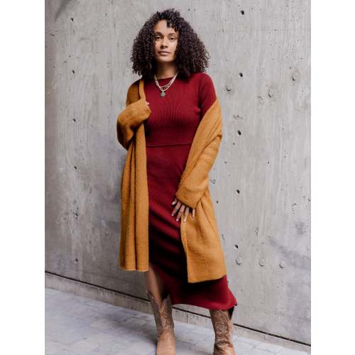 Chloe Cardigan Sweater | Chai - Kindred Bravely