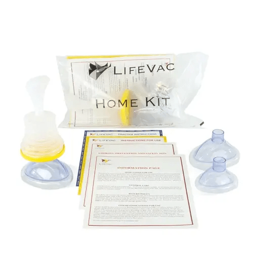 LifeVac Home Kit - Portable Suction Rescue Device, First Aid Kit for Kids and Adults, Portable Airway Suction Device for Children and Adults