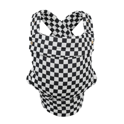 The Monarch Carrier - Ebony Check -  Mabē