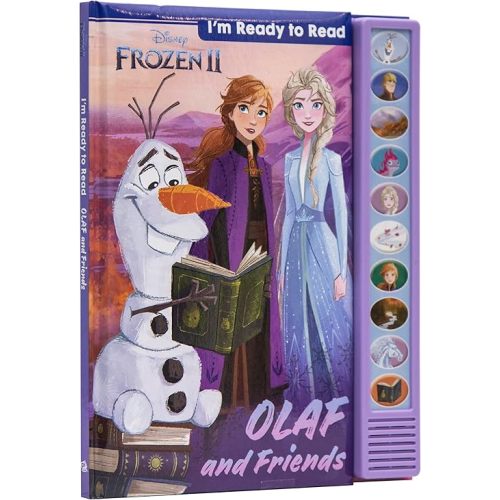 Disney Frozen 2 - I'm Ready to Read with Olaf and Friends - PI Kids (Play-A-Sound) Hardcover – Sound Book, October 15, 2019