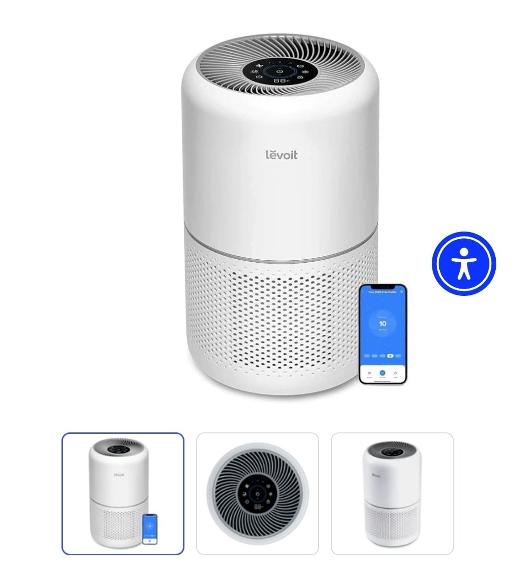 Levoit Core® 300S-P Smart Air Purifier