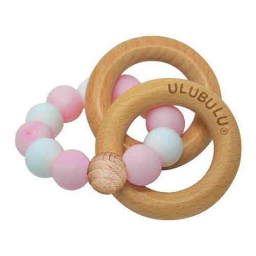 Ulubulu Silicone With Wood Teether