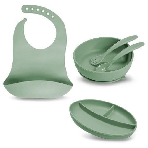 Little Twig Silicone 6-pc. Feeding Set