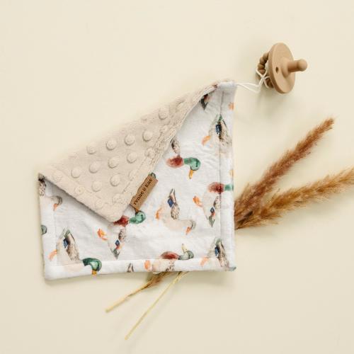 Mallard Duck Binky Blanket, Mallard Pacifier Clip, Pacifier Holder, Soft Paci Keeper, Duck Pacifier Lovey, Soft Binky Lovey, Duck Baby Gift