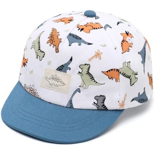 Duoyeree Toddler Baby Baseball hat Infant Baseball Cap Soft Cotton Snapback hat Boys