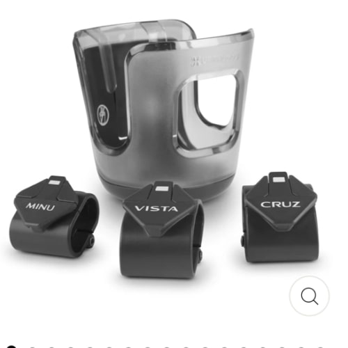 UPPAbaby Cup Holder for Vista/Vista V2/Vista V3, Cruz/Cruz V2, Minu/Minu V2/Minu V3, Minu Duo