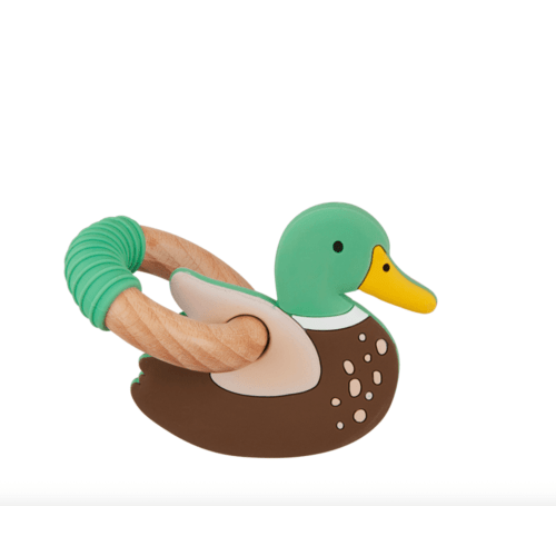 Mallard Silicone Teether