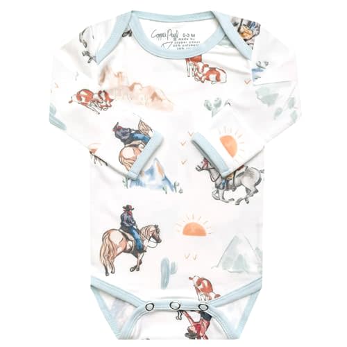 Copper Pearl Long Sleeve Bodysuit Boone