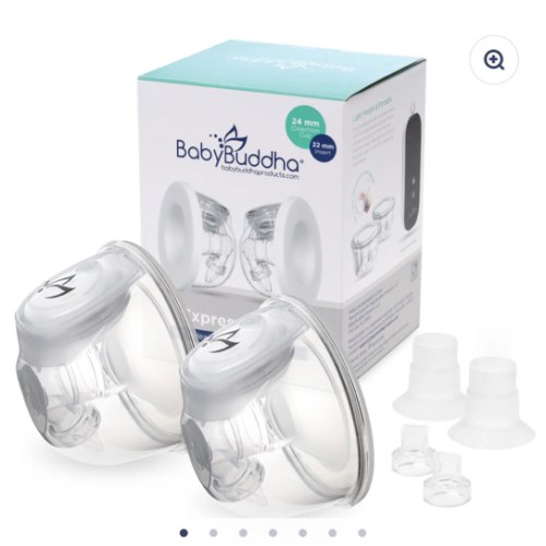 Hands-Free Breast Pump Collection Cups | BabyBuddha Products
