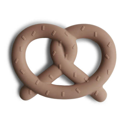 Mushie Silicone Teether - Pretzel – oh baby!