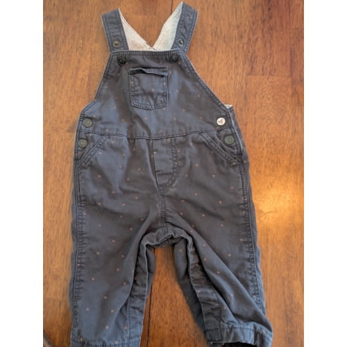 Baby Overalls | Black - Pine & Sapling