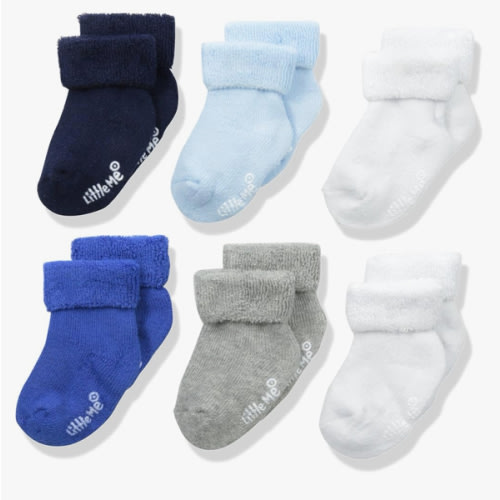 Little Me baby-boys Baby Boys' 6 Pack SocksBaby Boy Socks