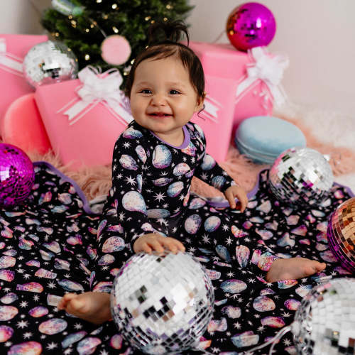 Disco Dreams romper, 18-24 mo