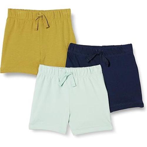 Amazon Essentials Unisex Toddlers and Babies' Cotton Pull-On Shorts