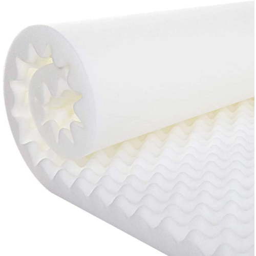 Gilbin Egg Crate Foam Mattress 26x38, 1.5 Inch Breathable, Provides Maximum Comfort & Perfect Body Support, Twin Size