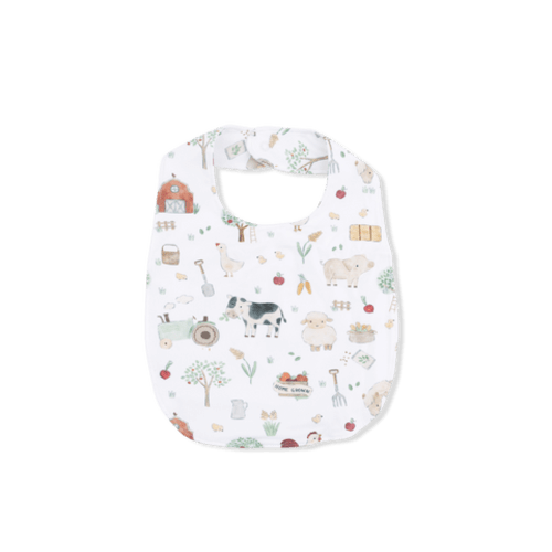 Cute Farm Animals Uni - Feeding Bib