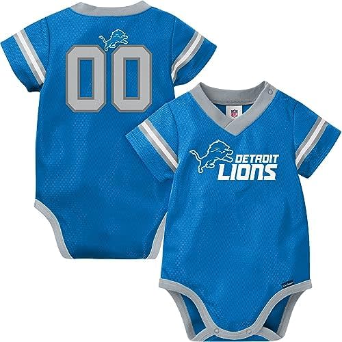 Gerber Unisex Baby Nfl Team Jersey Onesie Bodysuit