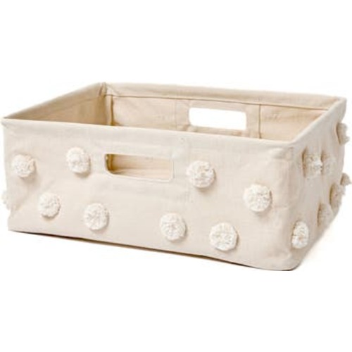 Hide Away Small Canvas Basket, Small