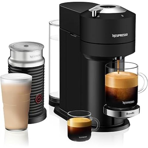 Nespresso Vertuo Next Deluxe Coffee and Espresso Maker by Breville with Aeroccino Milk Frother