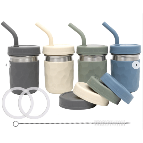 2-in-1 Stainless Steel Cups | WeeSprout