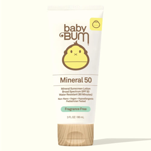 Baby Bum Mineral SPF 50 Sunscreen Lotion