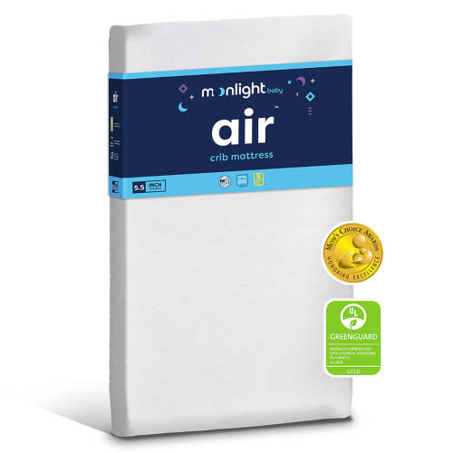 Moonlight Air Crib Mattress with 2-stage Waterproof Breathable Cover