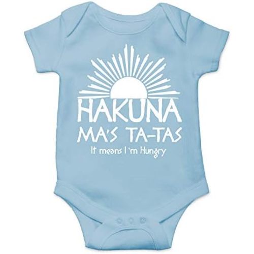 CBTwear Hakuna Ma's Ta Baby Bodysuit Adorable Infant Unisex Romper Clothing Boy Girl Newborn Outfit