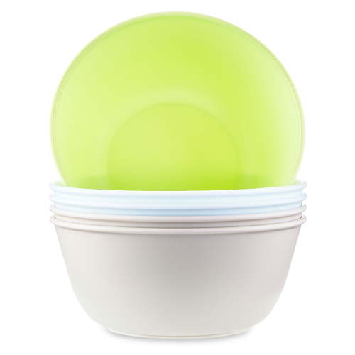 Parent's Choice Bowls, 4+ Months, 5 Count, Multi Colors, Unisex HSA/FSA Eligible