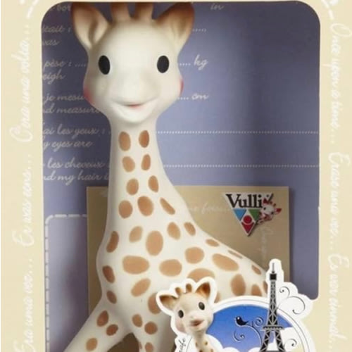 Sophie la girafe | Handcrafted for 60 Years in France | Natural Rubber | Designed for Teething Babies | Awaken All 5 Senses | Easy to Clean (616324)