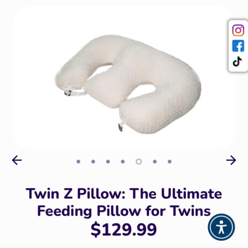Twin Z Pillow: The Ultimate Feeding Pillow for Twins