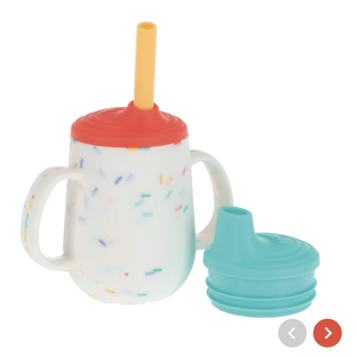 3-Stage Training Cup Set with Handles | Confetti