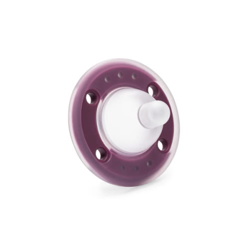 Ninni Pacifier Plum 1 or 2 Pack