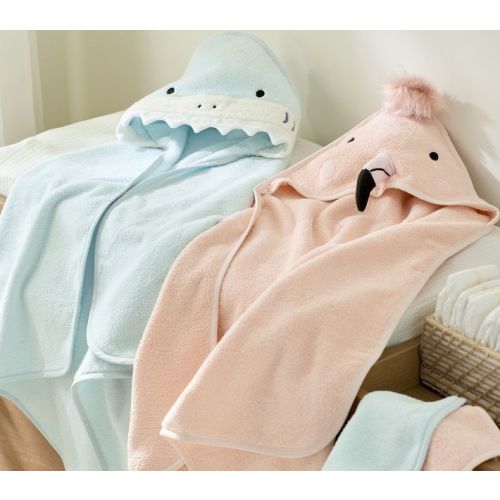 Super Soft Animal Baby Hooded Towel & Washcloth Set