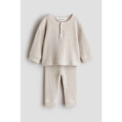 2-PIECE WAFFLED COTTON SET