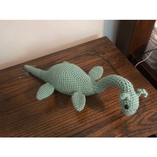 Crochet Fantasy Cryptid Loch Ness Monster