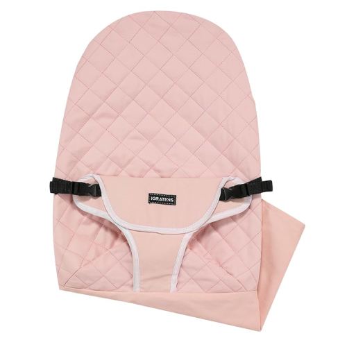 Fabric Seat for Bouncer - Baby Bjorn Bouncer Replacement Cover for Balance Soft & Bliss, 100% Cotton, Skin -Friendly, Machine Washable, Pink