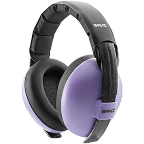 Baby Banz Earmuffs Infant Hearing Protection – Ages 0-2+ Years – The Best Earmuffs for Babies & Toddlers – Industry Leading Noise Reduction Rating – Soft & Comfortable – Baby Ear Protection