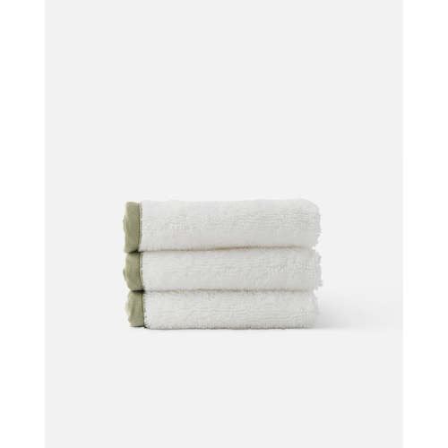 The Washcloth - Coconut / Sage / 3 Pack