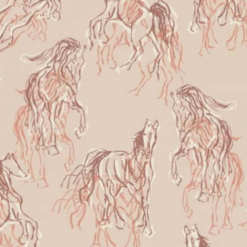 Wild Horses Custom Baby and Toddler Bedding