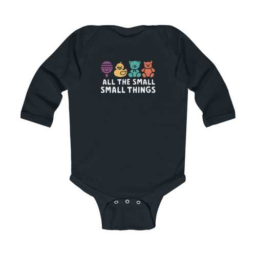 All The Small Things - Long Sleeve Onesie – ElderEmo.com