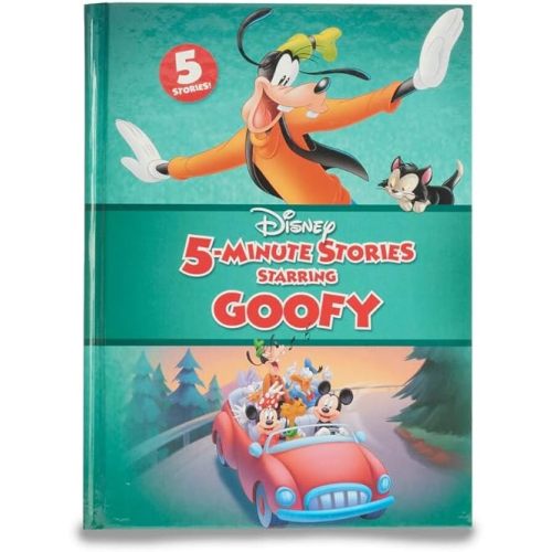 Disney's 5-Minute Stories Starring Goofy Book -(5-Minute Stories) Hardcover – Big Book, January 1, 2018