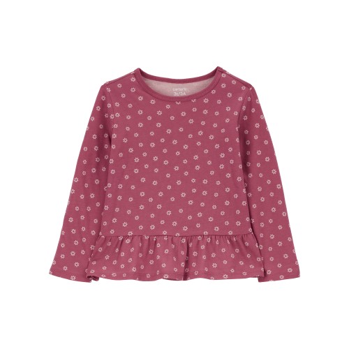 Toddler Floral Peplum Top - Carter's | Carter's