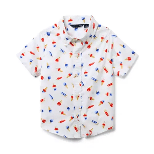 Ice Cream Poplin Shirt
