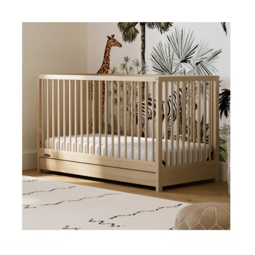 Graco Teddi 5-in-1 Convertible Crib with Drawer