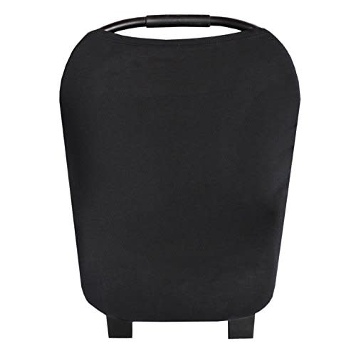 Copper Pearl Multi-Use Cover: Car Seat Covers, Nursing Cover, and Stroller Cover for Sun - Stretchy Fabric, All-Season Use, Stylish Designs, Easy Access for Moms - Midnight