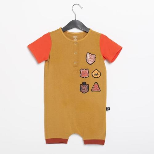 Outdoor Patches Romper 12-18m | RAGS.com