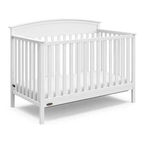 Graco Benton 5-in-1 Convertible Crib - White