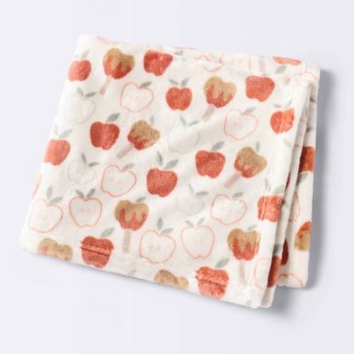 Printed Apple Baby Blanket - Cloud Island™