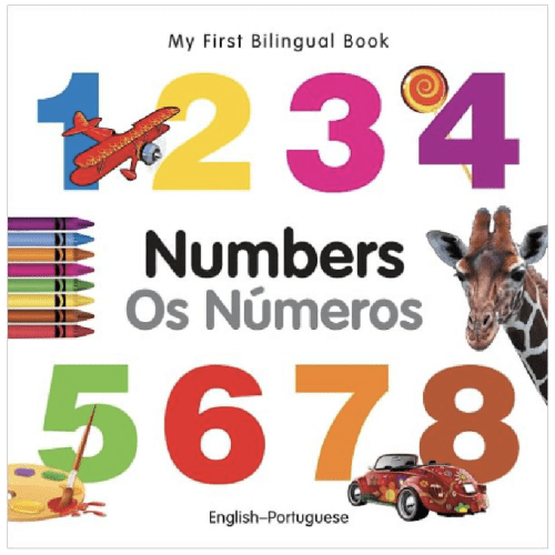 My First Bilingual Book-Numbers (English-Portuguese) by Milet Publishing, Board Book | Barnes & Noble®